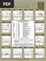 Calender 2011 | PDF