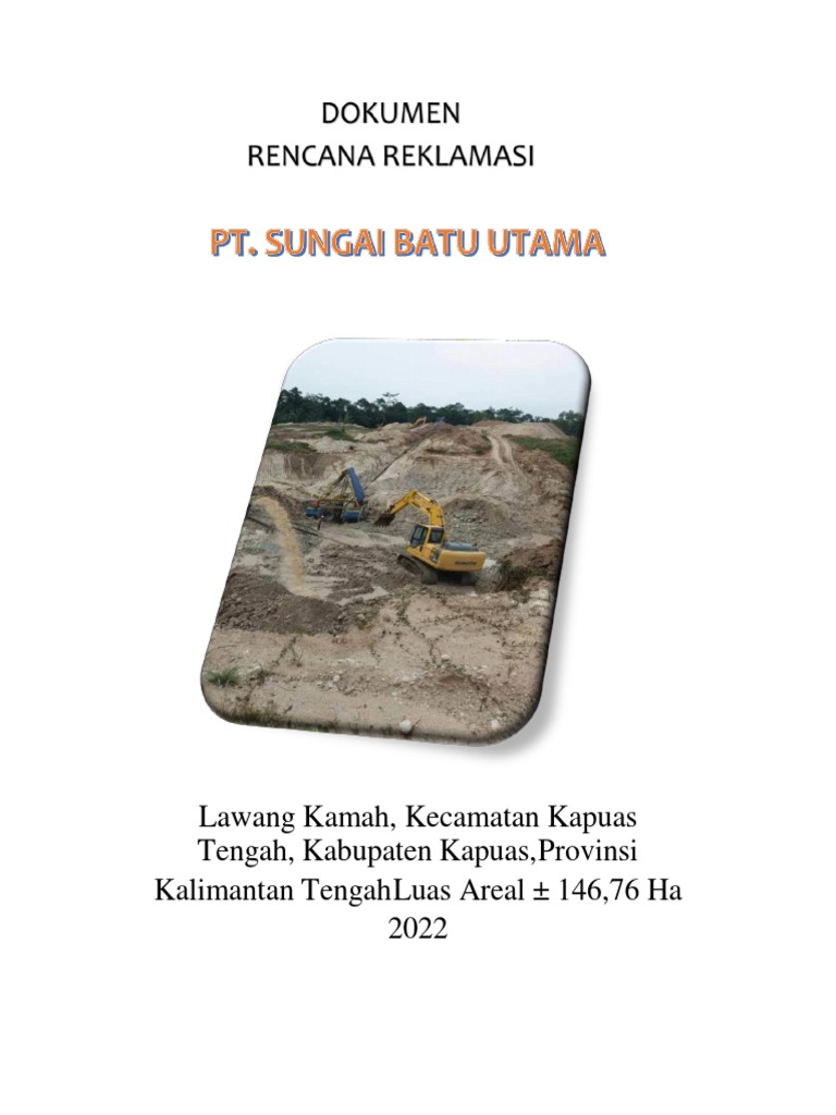 Laporan Reklamasi Tambang 2022 | PDF | Teknologi & Rekayasa