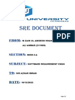 Sre Document: From
