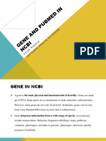 Gene Information in NCBI Database