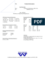 ER70S-2 Mild Steel