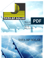 Tata Bp Solar Ppt