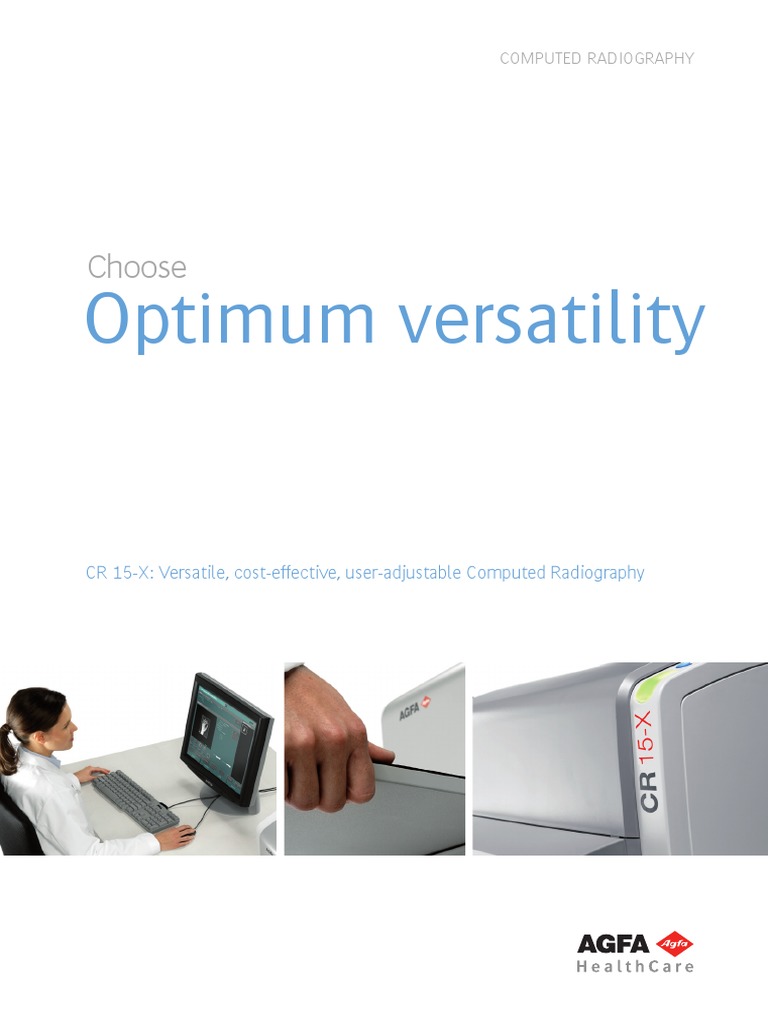 CR 15-X (English - Brochure) | PDF | Medical Imaging | Mathematical ...