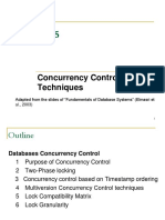 Concurrency Control Database Concurrency