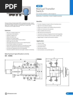 Elmeasure Manual Transfer Switch Catalog