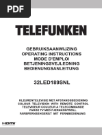 Telefunken 32led189snl Man en