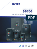 High Performance Vector Control Inverter: Product Series
