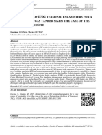 Optimization of LNG Terminal Parameters For A Wide Range of Gas Tanker Sizes: The Case of The Port of Świnoujście