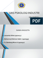 Uas Psikologi Industri Kelompok 3 Nraj BJB