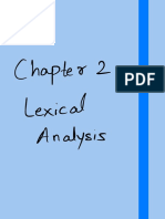 Lexical Analysis