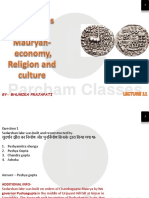 Lecture 11 - Mauryan Economy, Religion and Culture - 5147547 - 2022 - 10!28!15 - 22