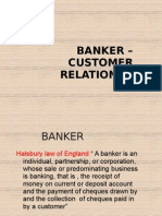 Banker - Customer Relation