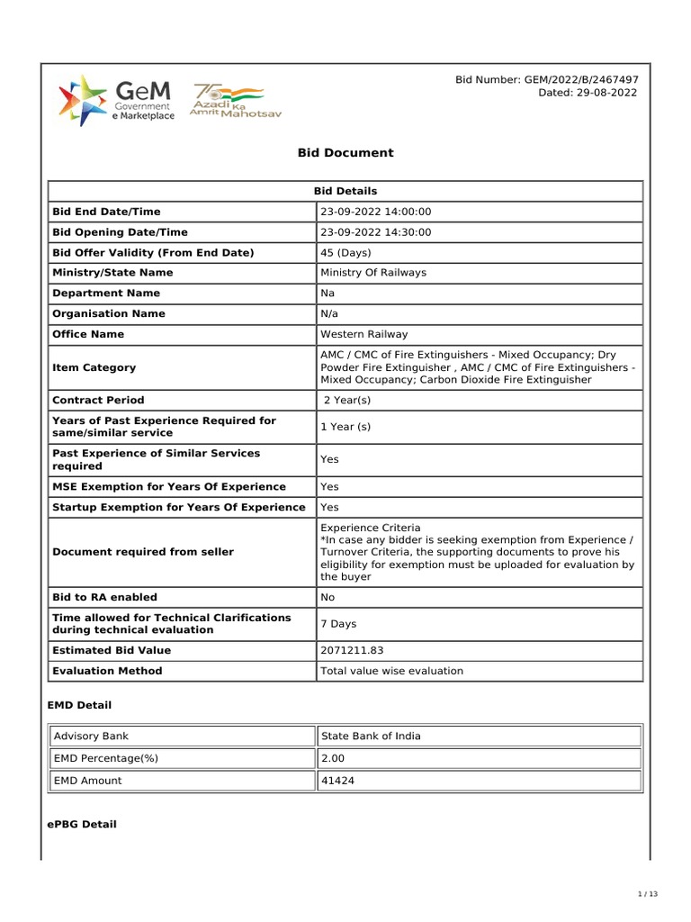 Gem Bidding 3714382 Pdf Auction Procurement