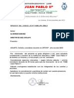 OFICIO 164 Informe y Pedido CRT