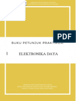 Buku Panduan Praktikum Elektronika Daya 2020