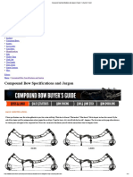 Compound Bow Specifications and Jargon, Chapter 1 - Hunter's Friend