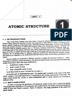 Atomic Structure (Bohr's Model of Atom)