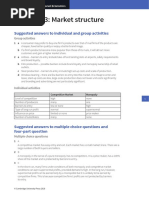 IGCSE Economics Self Assessment Chapter 23 Answers