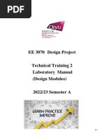 Technical Training II Manual 2022 Sem A