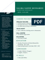 Salma Saeed Mohamed: Career Progression