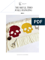 The Skull Trio Wall Hanging