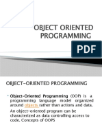 Object Oriented Programming Unit !