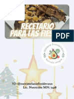 Recetario para Las Fiestas Comida Natural