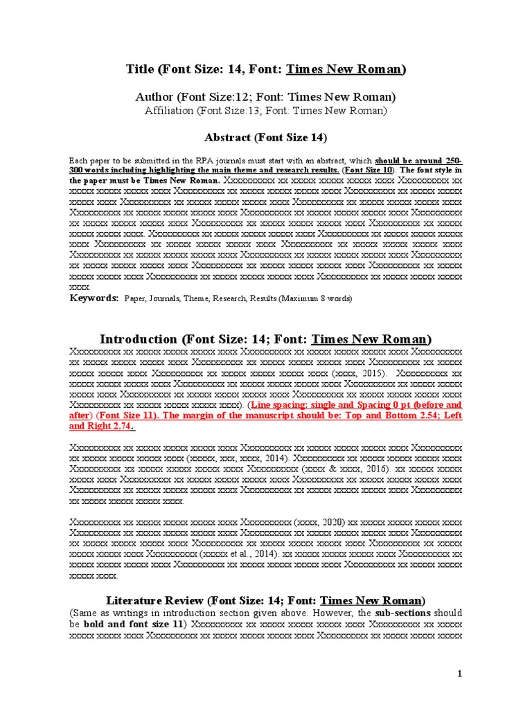 RPA Journal Submission Guidelines | PDF | Newspapers | World Wide Web