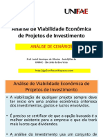 Análise de Viabilidade Econômica de Projetos de Investimento