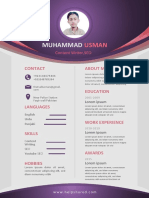 CV Template Concept