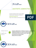 Asistente Administrativo Cenap General