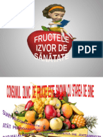 Fructele Izvor de Sănătate