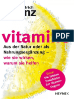 Strunz Ulrich Vitamine Aus Der Natur Oder Als Nahrungsergänzung