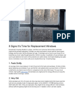 8 Signs It's Time For Replacement Windows