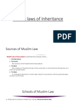 Sunni Law of Inheritance