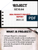 Bba Product Project