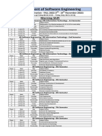 SE-Fall 22-MidTerm Date Sheet