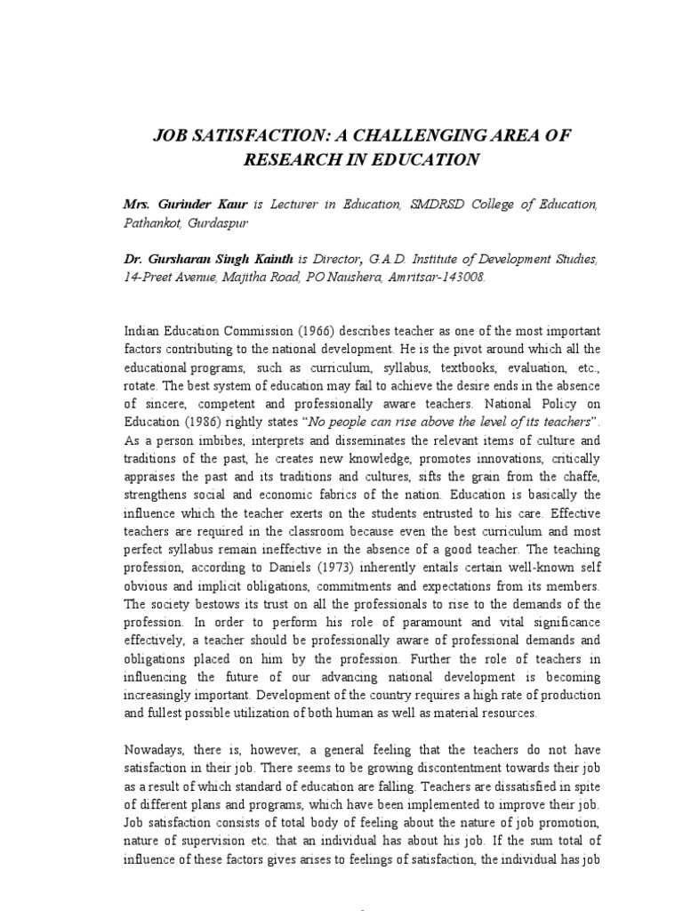 E SSWPArticle 2009129154347 | PDF | Job Satisfaction | Motivation