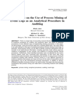 A Field Study On The Use of Process Mining of Event Logs As An Analytical Procedure in Auditing