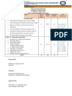 TOS Type 1 - FOR FAMILY AND CONSUMER LIFE SKILLS - MIDTERM EXAM