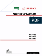 Notice D'emploi Tracteur Iseki TM3160-TM3200-TM3240-01-000012-050217