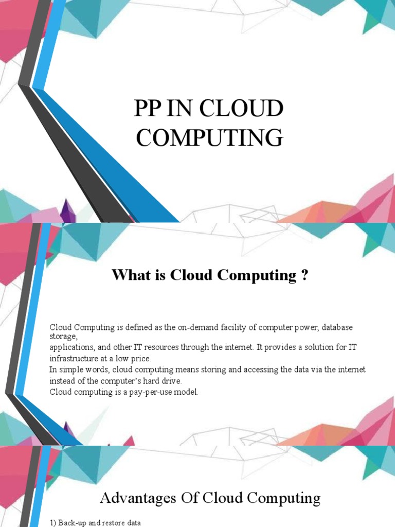 Cloud Computing | PDF | Cloud Computing | Computing