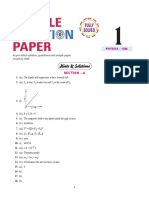 CBSE PHYSICS 12th SAMPLE PAPERS