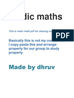 Vedic Math Concept