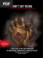 Don't Say Vecna - D&D Beyond Free Compiled