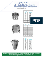 Listado de Precios Aluminio 2022