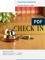 Chalet Hotels (CHALET IN) - Right time to check-in