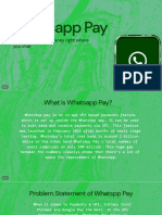 Whatsapp Pay Case Study