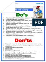 Safety Do's and Don't