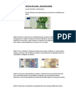 Practica de Billetes de Euros G7